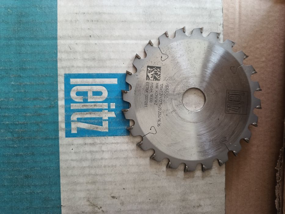 Piła tarczowa tarcza do płyt laminowanych LEITZ (podcinak) 125x3,2/4/2,5x20 Z24