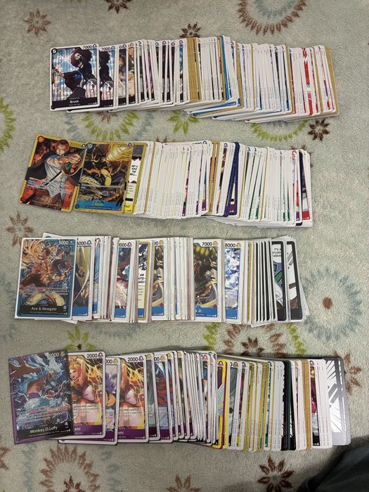Vendo cartas tcg one piece