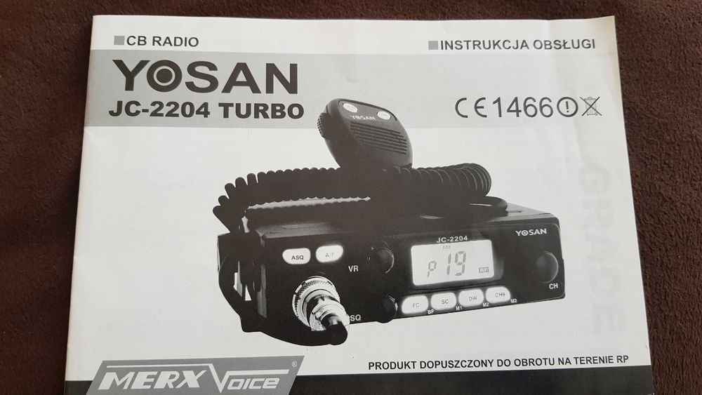 radio CB Yosan jc2204 Turbo