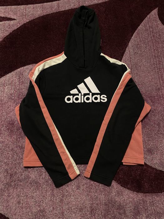 Кофта adidas оригінальна, чорно-рожева, в ідеальному стані