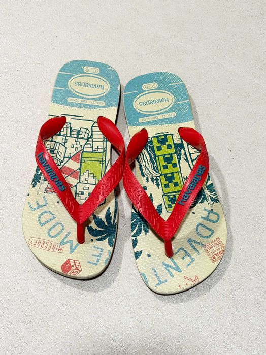 Havaianas criança Minecraft - tamanho 31–32