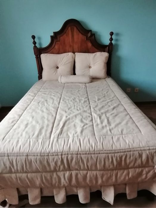 mobília quarto completo madeira