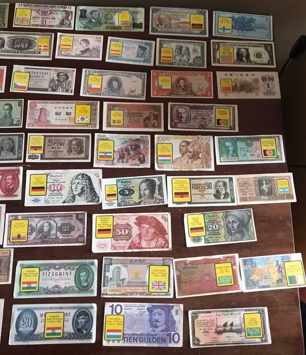 Notas de coleção Mundial