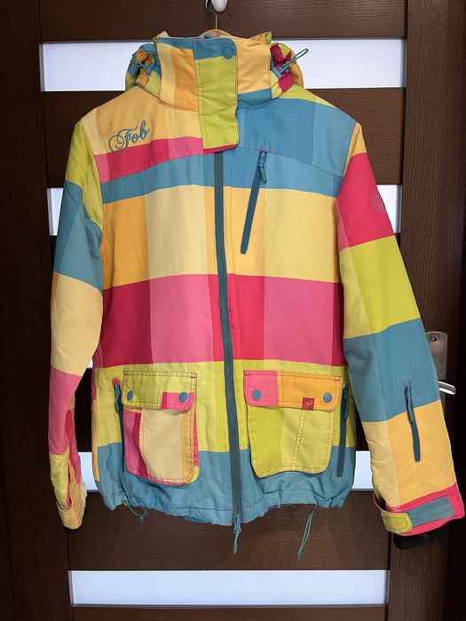 Kurtka narciarska dziewczęca