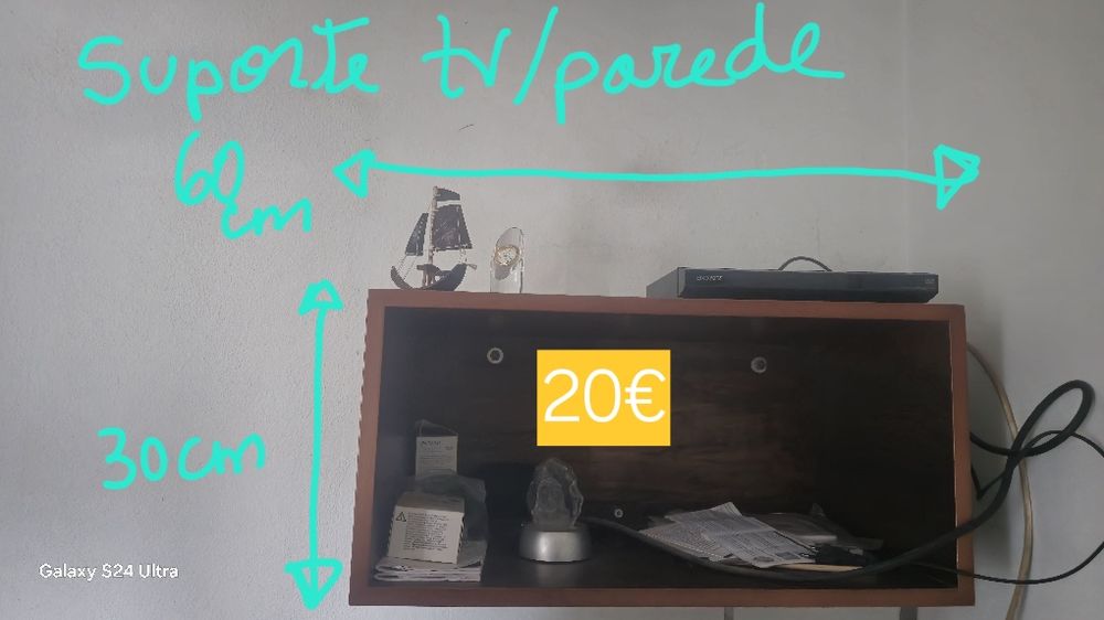 Suporte tv ou estante de livros