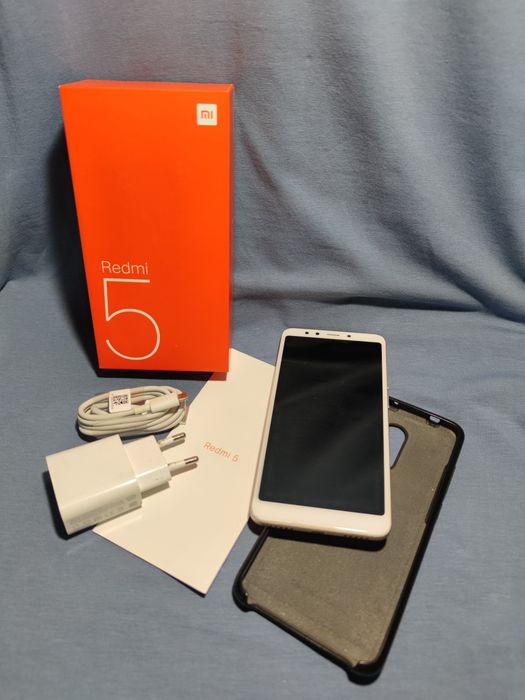 Xiaomi Redmi 5 3/32GB White — Полный комплект, хорошее состояние!