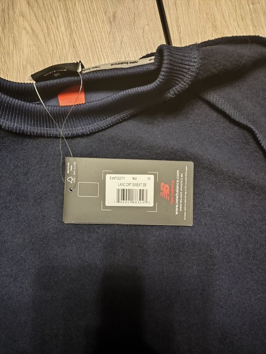 Світшот New Balance England Rugby M оригінал темно-синій