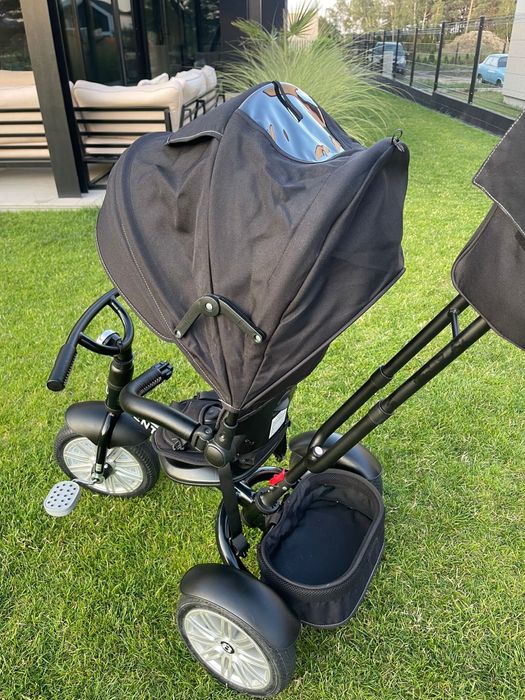 Bentley trójkołowy Rowerek 6 w 1 Black Edition