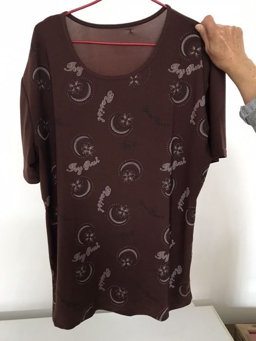 T-Shirt castanha L/XL
