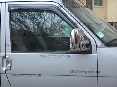 Накладки на зеркала Volkswagen T4 (транспортер Т4), Хром ABS,2шт