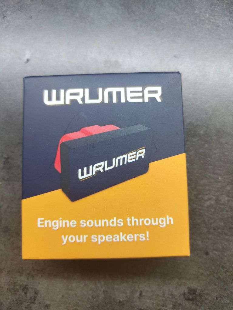 Wrumer - engine sounds through your speakers