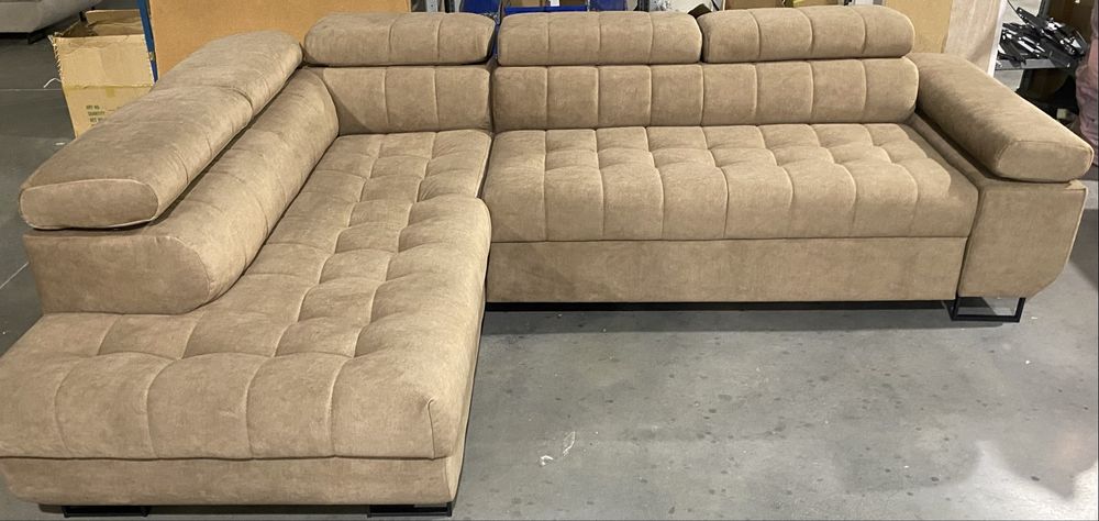 Naroznik  Pikowany z funkcją  spania Nowy