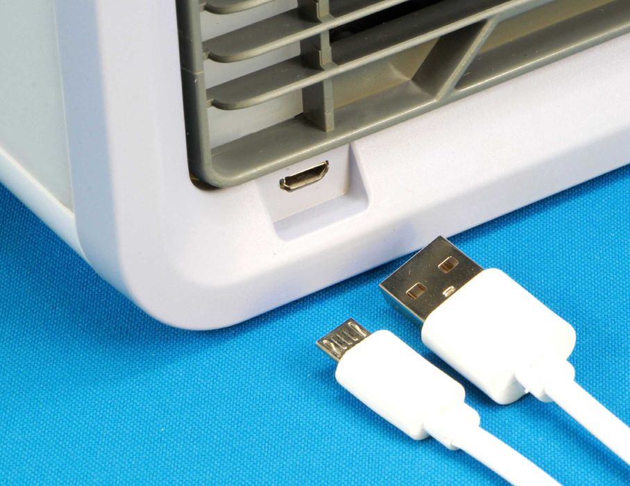 Klimatyzator AIR COOLER / USB / LED / Zasilacz