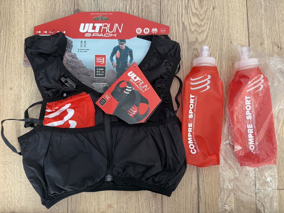 Kamizelka biegowa - Compressport Roz.M UltRun S-Pack