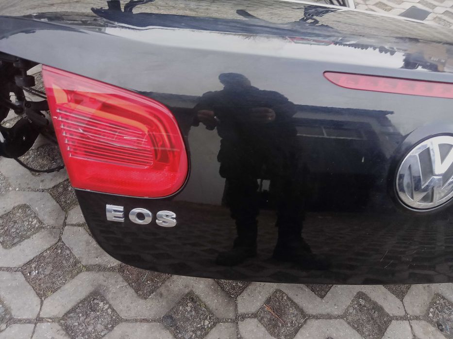 Dach kompletny mechanizm klapa tylna VW EOS czarny LC9X