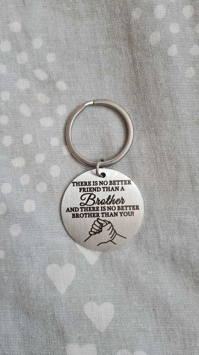 Brelok breloczek, super brat, na prezent