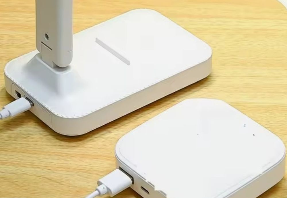 Светодиодная аккумуляторная настольная лампа сенсорная 3 режима