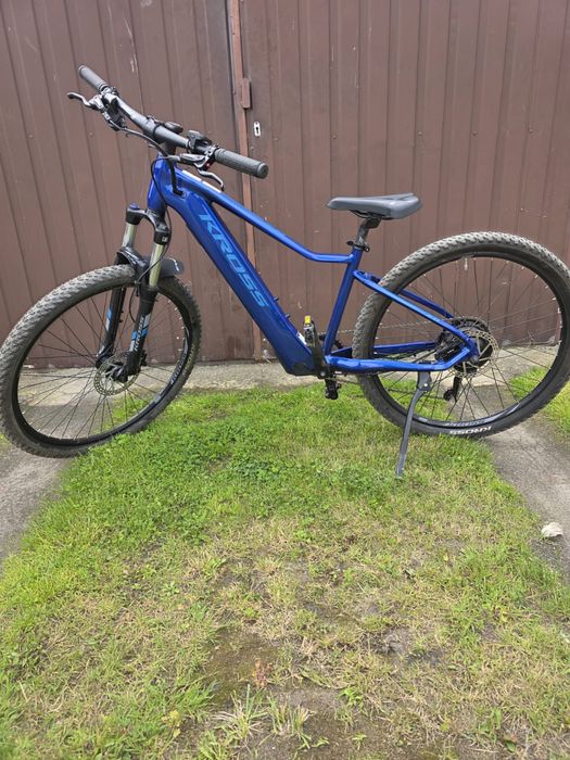 Rower elektryczny Kross – JAK NOWY (tylko 60 km!), komplet dokumentów