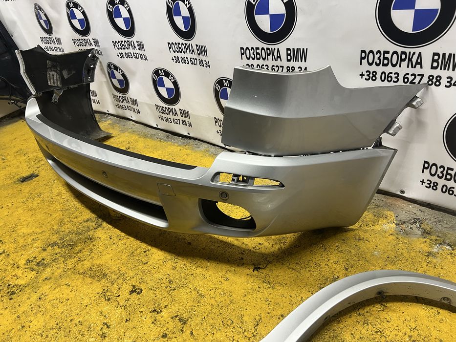 М пакет bmw e70 x5 бмв обвіс бампер арки пороги дорестайл