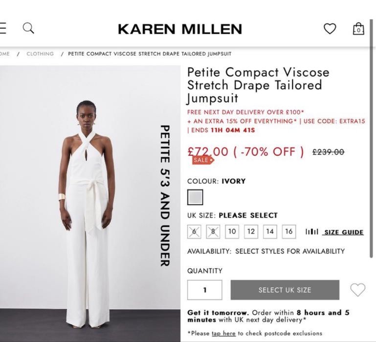 Комбінезон Karen Millen