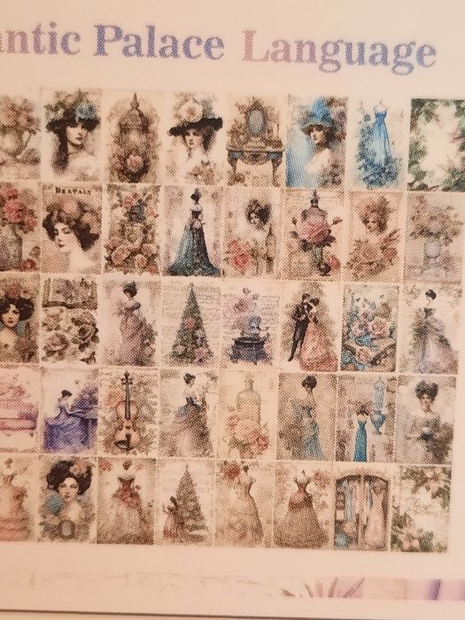 50 gravuras de papel, Mini Bloco