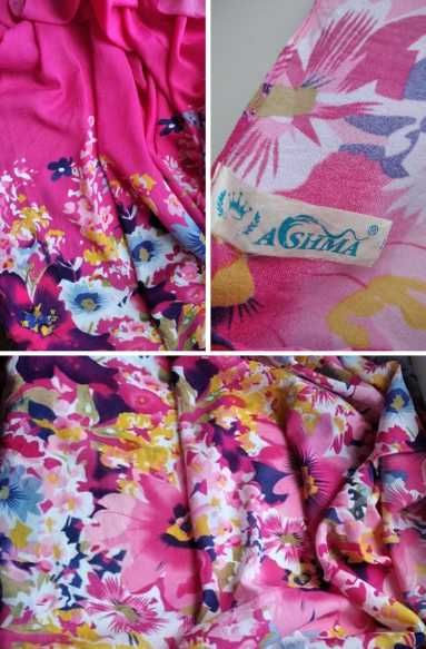 Женское парео ASHMA (АШМА)- Китай., отрез на сарафан, платье 154*120