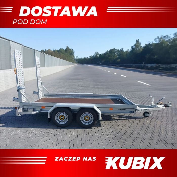 Głowacz  przyczepka pod minikoparkę, DMC 3500 kg