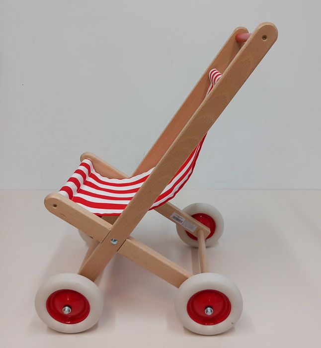 Drewniany wózek "Maya" dla lalek A