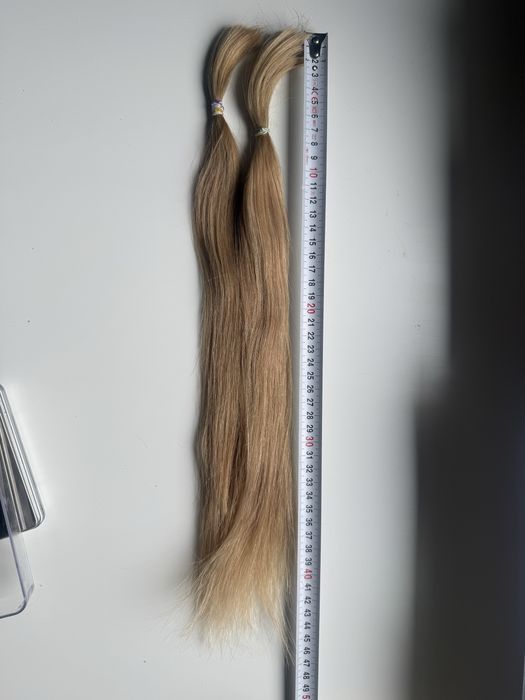 Włosy słowiańskie piękny orzechowy blond 32 gramy