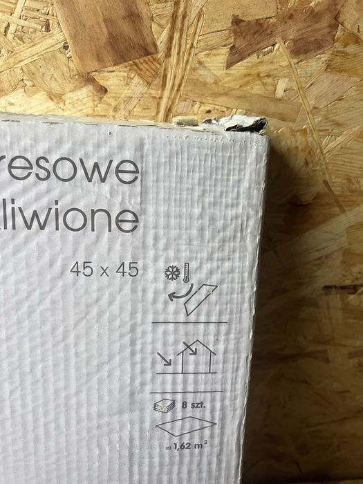 Płytki gresowe gres szkliwiony 45x45cm brąz mrozoodporne parapet