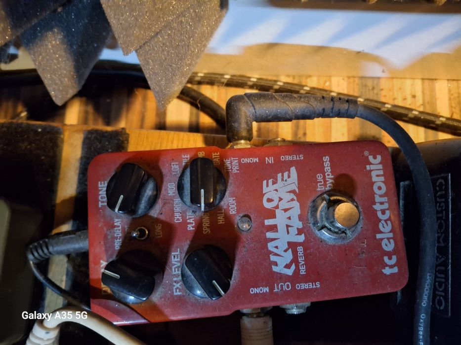 Pedais para guitarra eléctrica