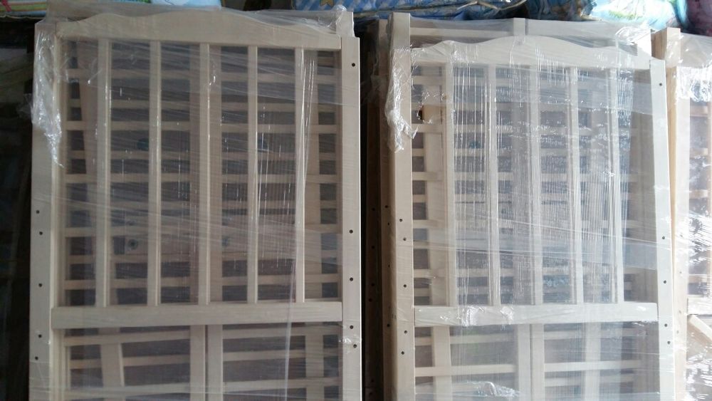 Кровать кроватка дитяче ліжко шарнир маятник ящик Біле ліжечко Нове