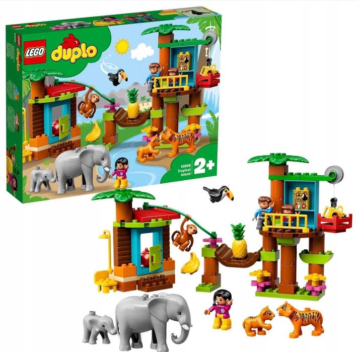 Klocki LEGO Duplo tropikalna wyspa