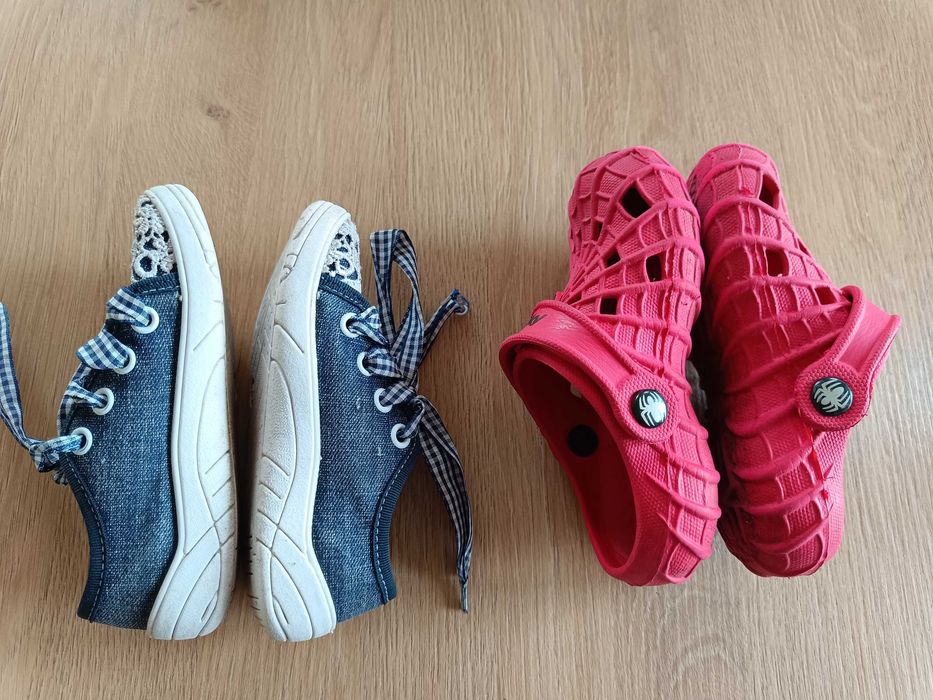 Trampki, klapki crocs, rozmiar 26