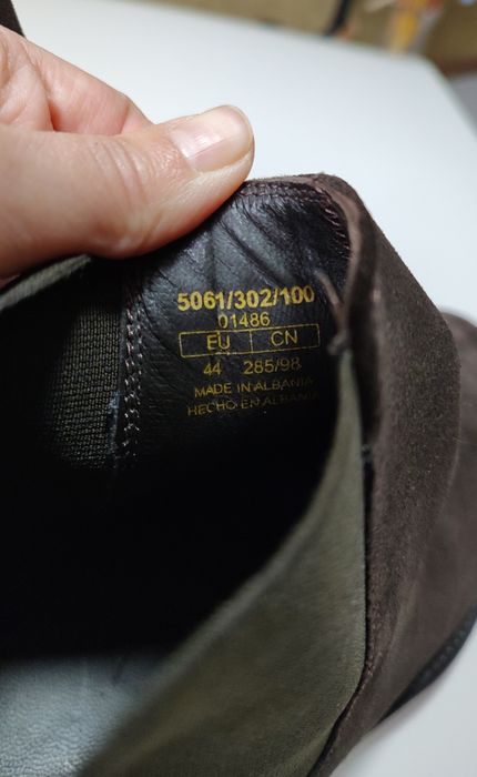 Чоловічі замшеві черевики - Челсі Zara , розмір 44