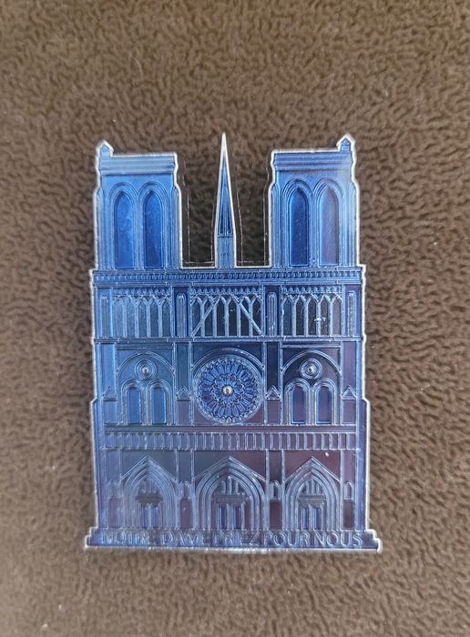 Magnes na lodówkę katedra Notre Dame