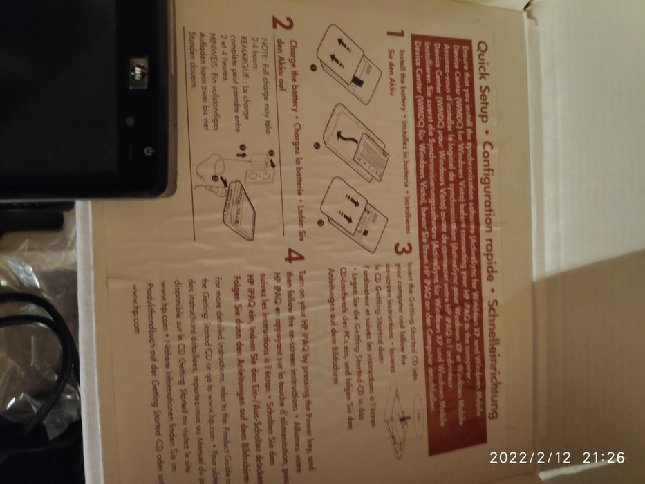 HP iPAQ 214 Enterprise Handheld PDA64343236213377124