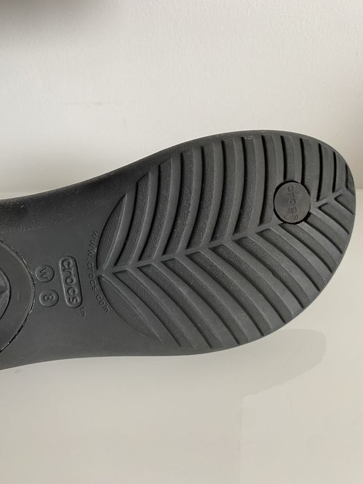Japonki Crocs Serena Flip r. 38/39 W8 wyższa podeszwa