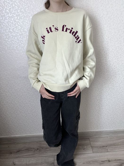 Світшот Cropp жіночий на флісі