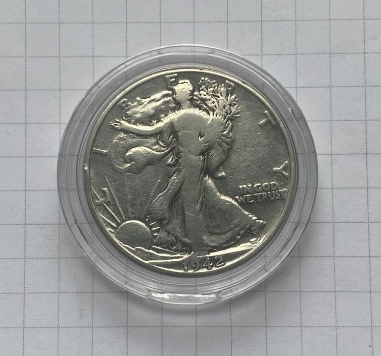 Half dolar Walking Liberty