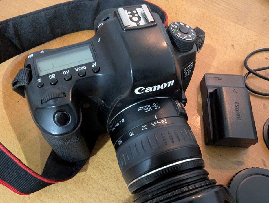 Canon EOS 6D plus obiektyw 28-105