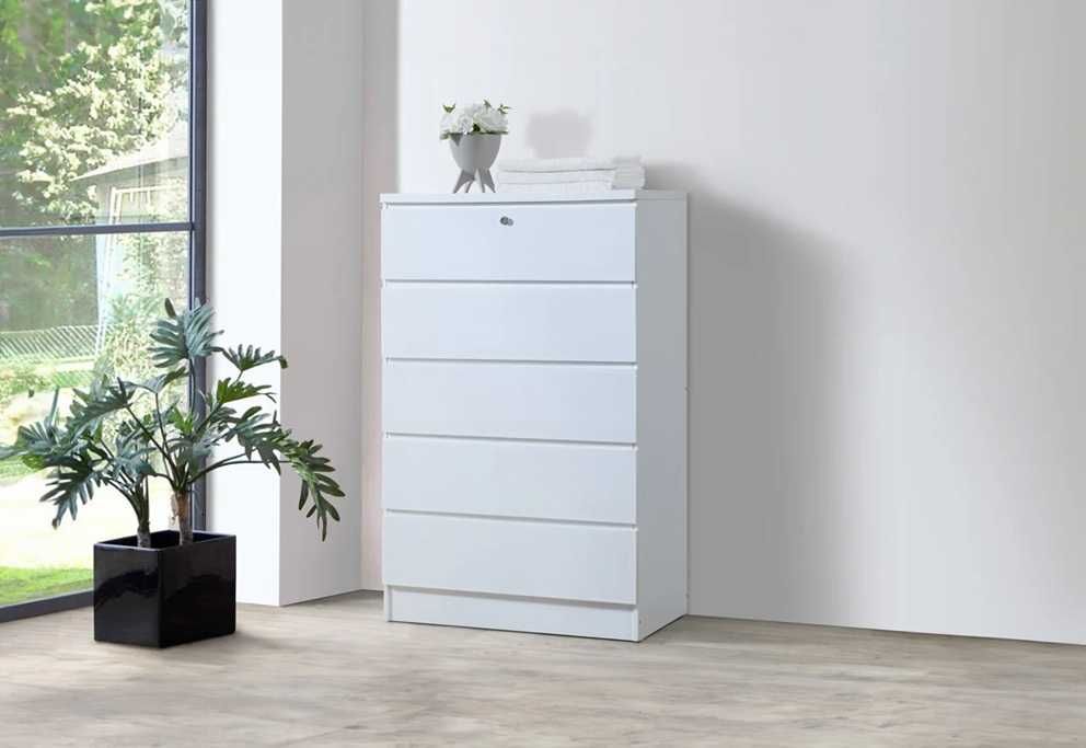 LIQUIDAÇÃO!! CÔMODA BRANCA + PORTES 107€