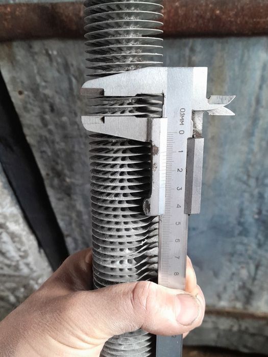Rurka radiator żebrowana nagrzewnica webasto