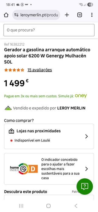 Gerador Genergy Mulhacén SOL