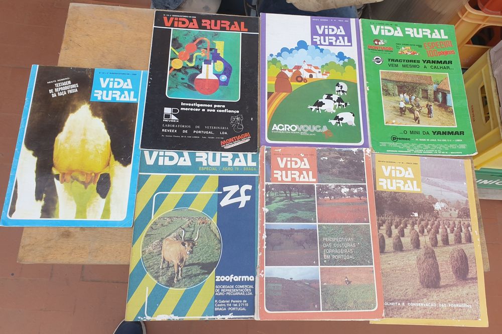 Revistas antigas Agro Animal,Vida Rural