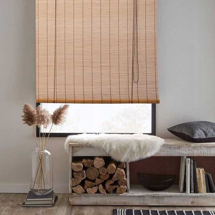 Roleta bambusowa 150x220 cm, brązowa