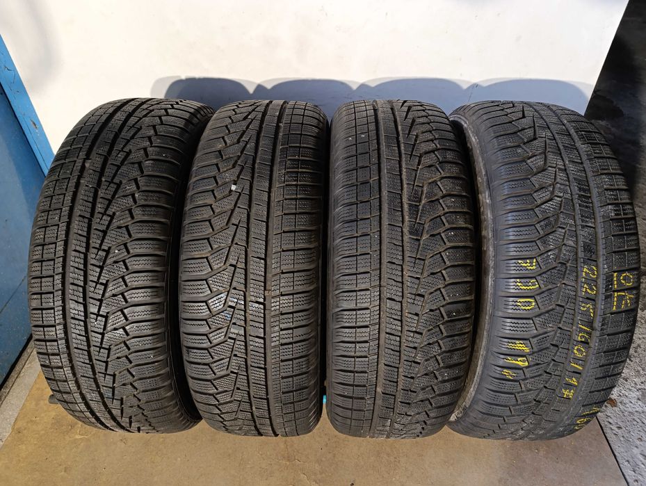 4x 225/60 R17 99H Hankook Winter i*cept evo 2 2019r 7,7/6,9mm