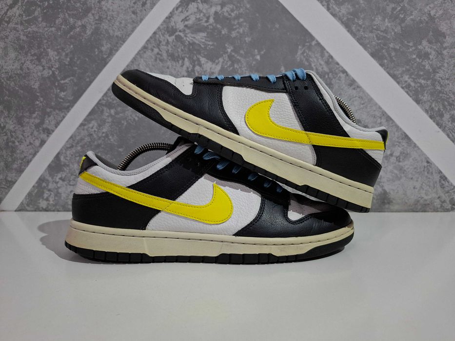 Кросівки чоловічі Nike Dunk Low Black/White.