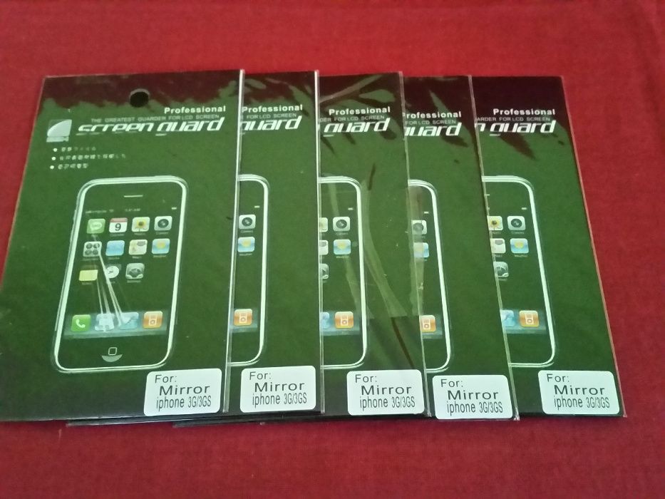 lustrzana folia na telefon screen guard x5