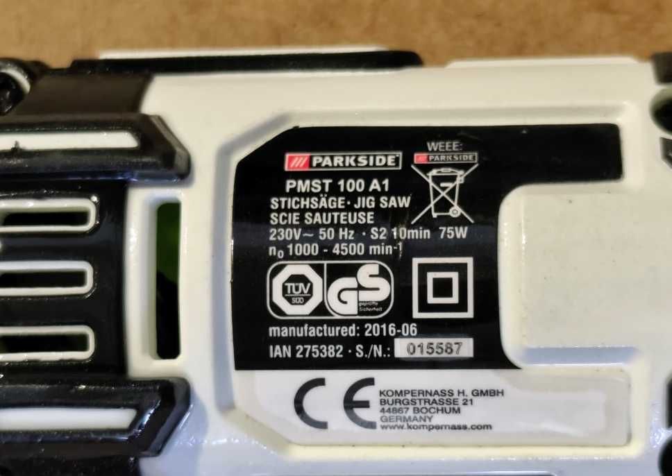 Serra Tico-Tico Eletrica Parkside PMST 100 A1 – Usada (11)